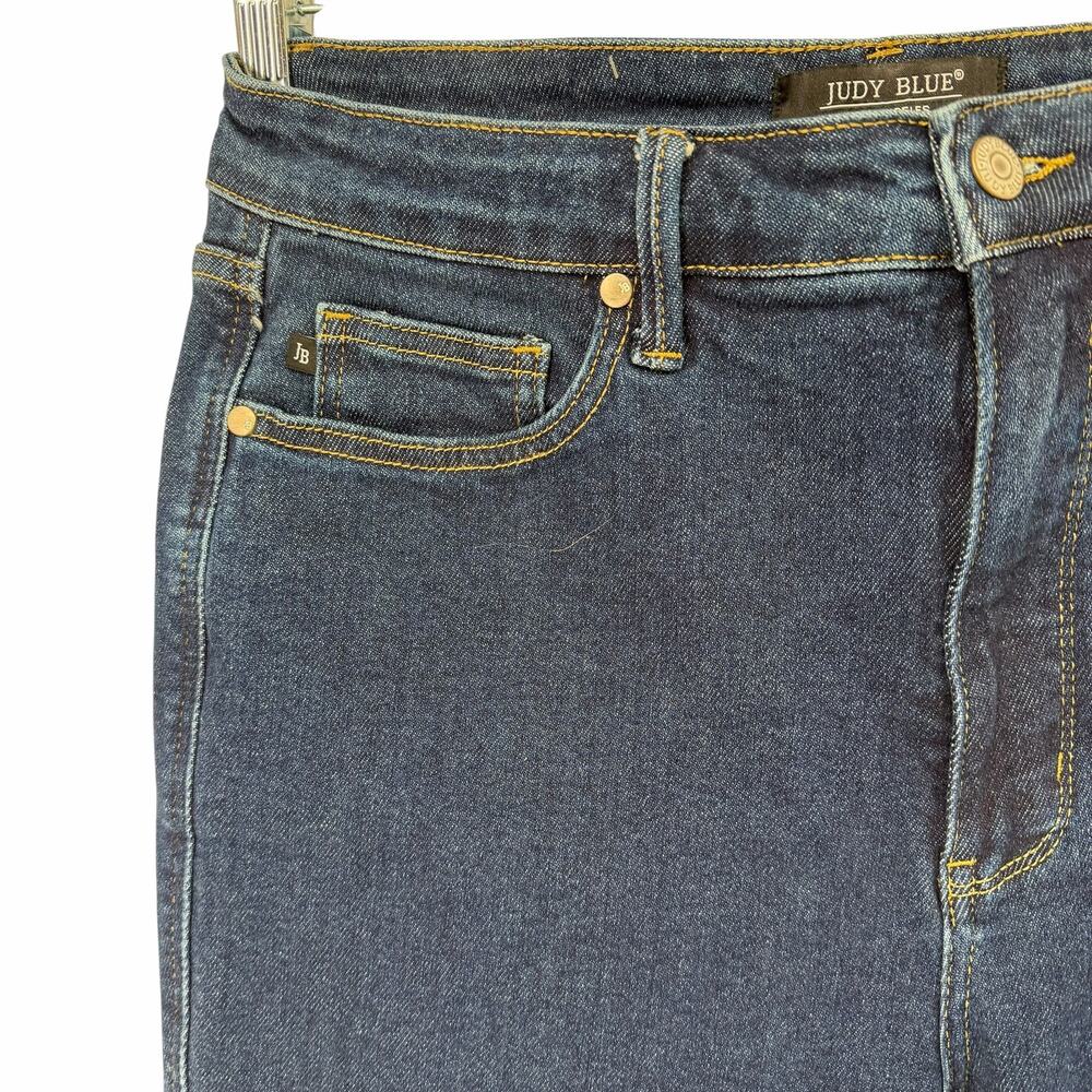 Judy Blue Straight Fit Dark Wash High Waisted Jeans Sz. 15/32 - Picture 4 of 8